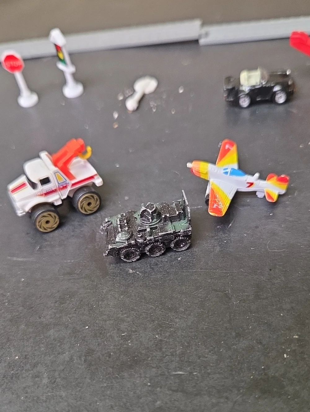 Micro‎ Machine Vehicles, Tracks, Signs